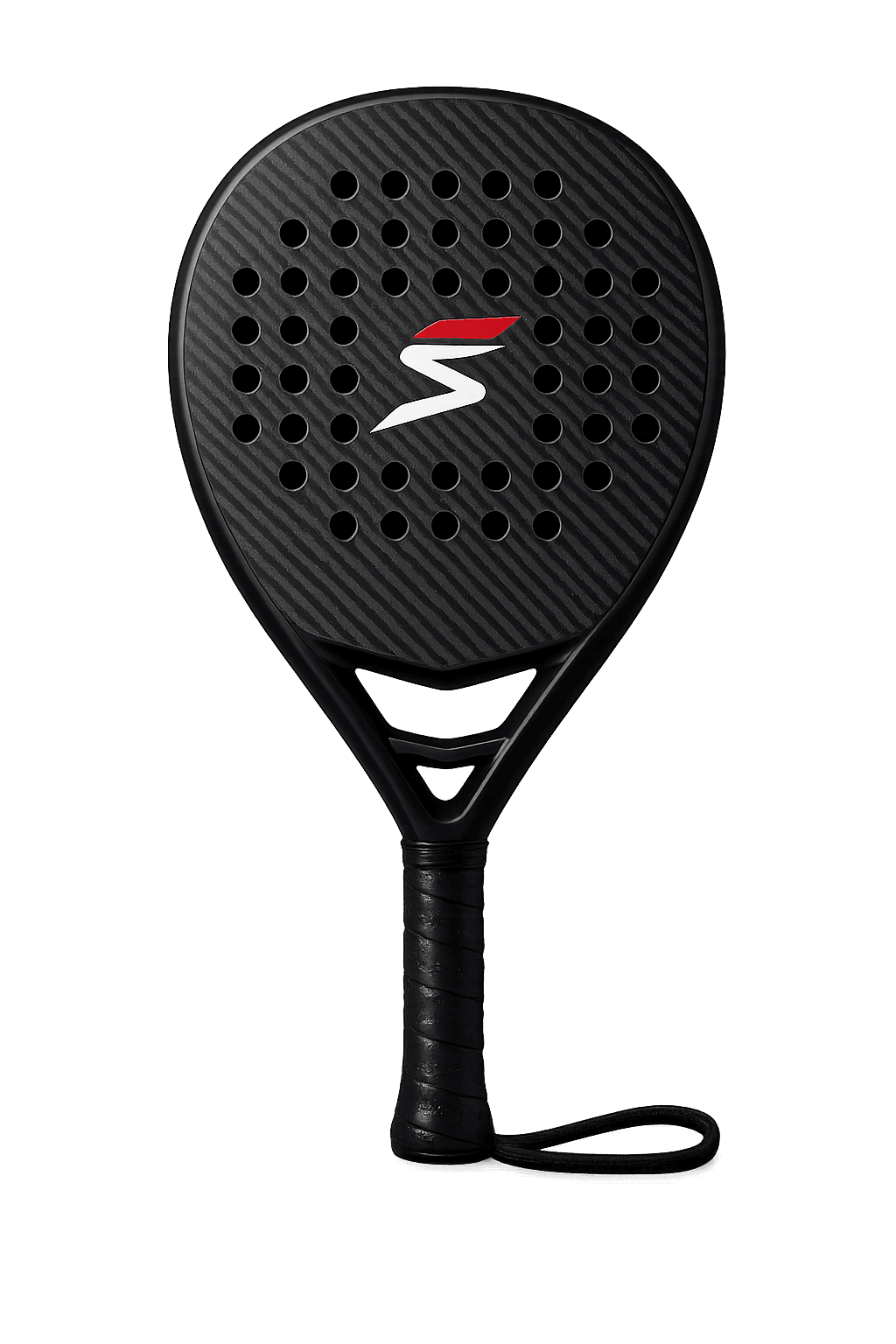 Carbon padel racket